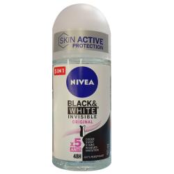 Nivea Roll-on Women 50ml B&W Invisible Original