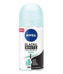 Nivea Roll-on Women 50ml B&W Invisible Fresh