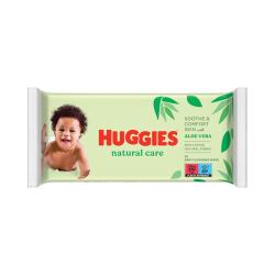 Huggies detsk obrsky 56ks Natural Care Aloe Vera