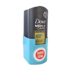 Dove SG Men 2x400ml Active Fresh DUO