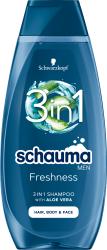 Schauma MEN 400ml Freshness 3in1