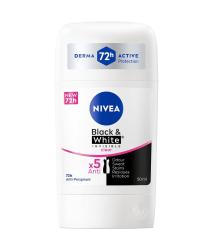 Nivea Stick Women 50ml B&W Invisible Clear