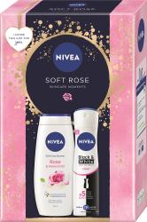 Kazeta: NIVEA W AP Sprej B&W Invisible Clear 150ml+SG Rose 250ml